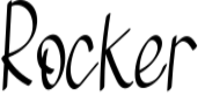 Rocker Font Preview