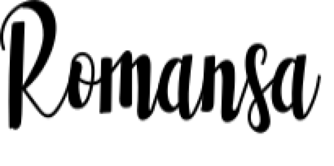 Romansa Font Preview