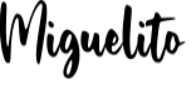 Miguelito Font Preview