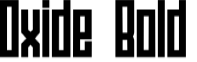 Oxide Font Preview