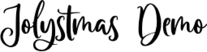 Jolystmas Font Preview