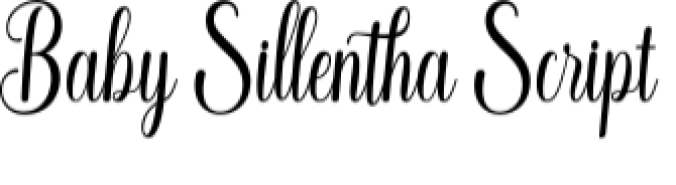 Baby Sillentha Script Font Preview