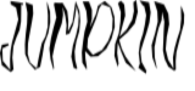 Jumpkin Font Preview