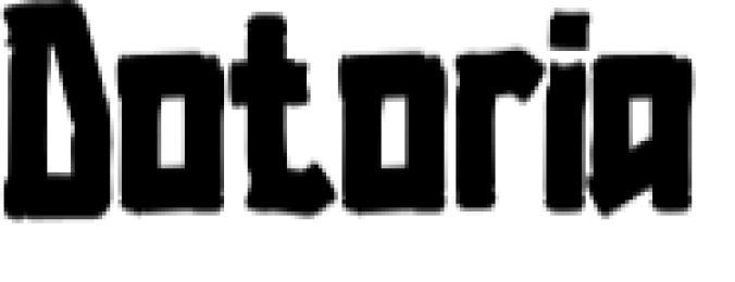 Dotoria Font Preview