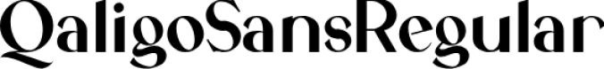 Qaligo Sans Font Preview