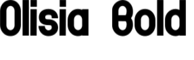 Olisia Font Preview