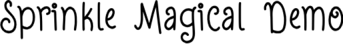 Sprinkle Magical Font Preview