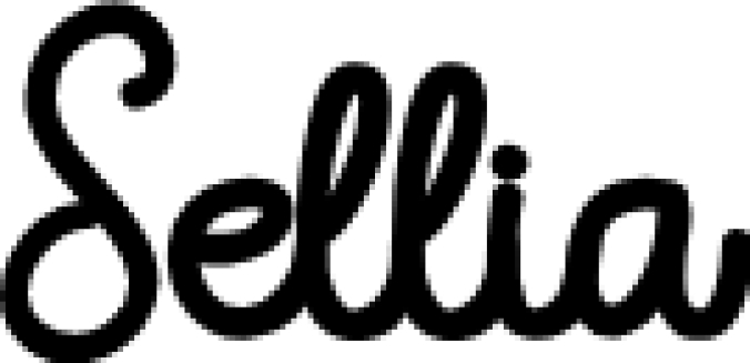 Sellia Font Preview