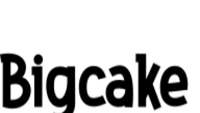 Bigcake Font Preview