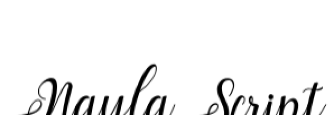 Nayla Font Preview