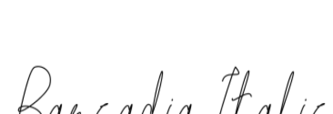 Barcadia Font Preview