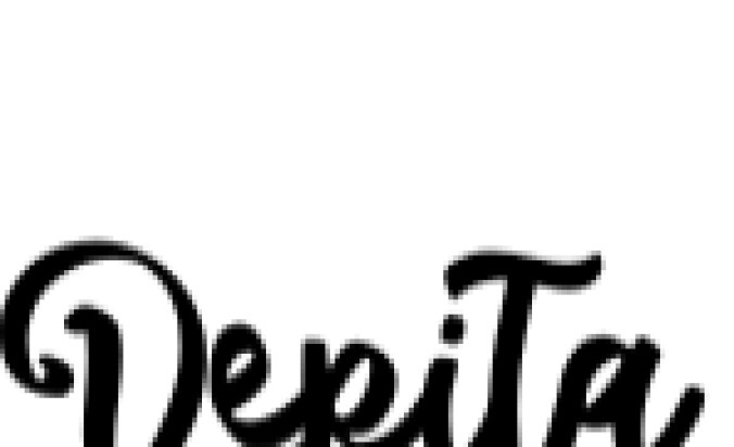 Depita Font Preview