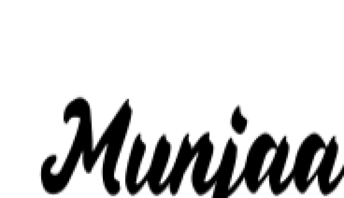 Munjaa Font Preview