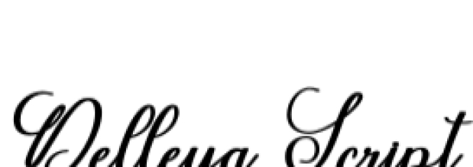 Delleya Font Preview