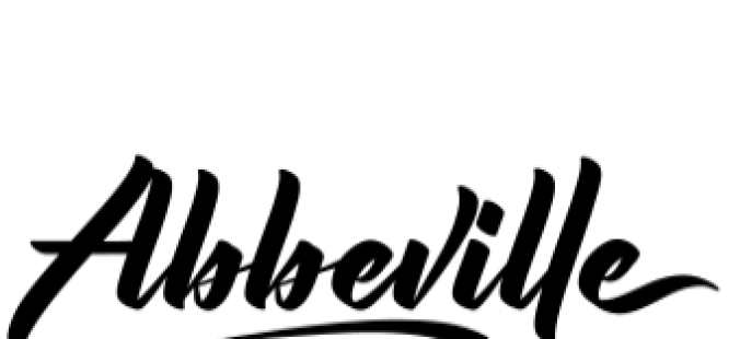 Abbeville Font Preview