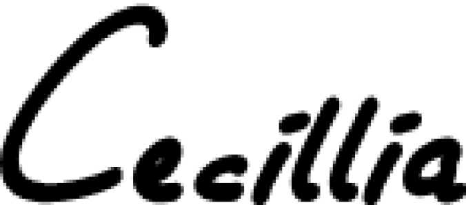 Cecillia - Regular Font Preview