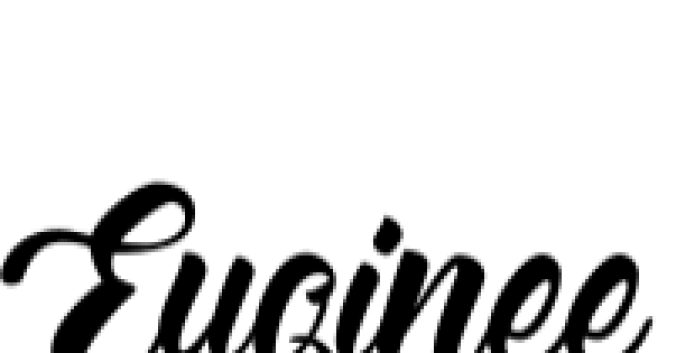 Euginee | Handwriting Script Font Font Preview