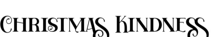 Christmas Kindness Font Preview