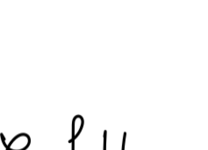 Girls Hairy Font Preview