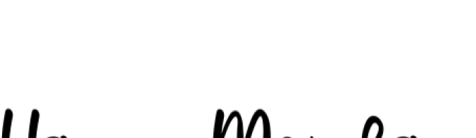 Happy Monday Font Preview