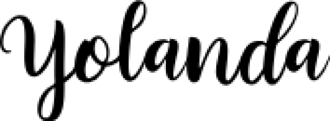 Yolanda Font Preview