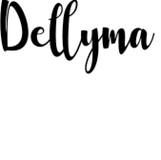 Dellyma Font Preview