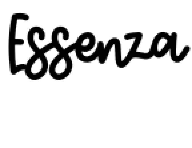 Essenza Font Preview