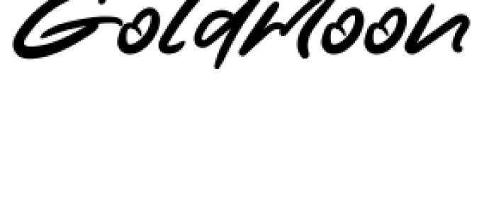 Goldmoon Font Preview