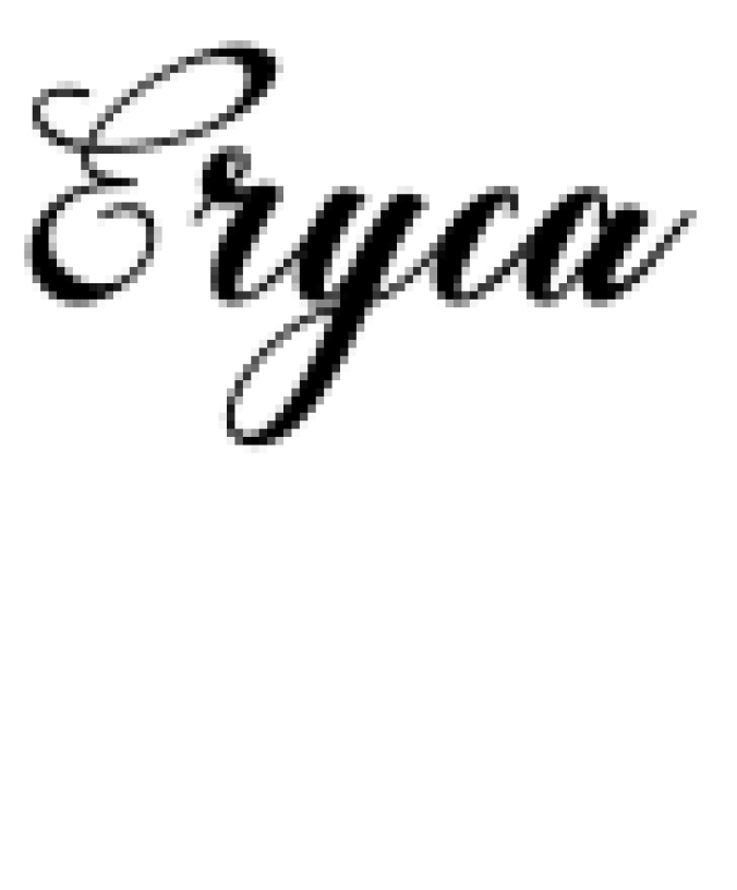 Eryca Font Preview