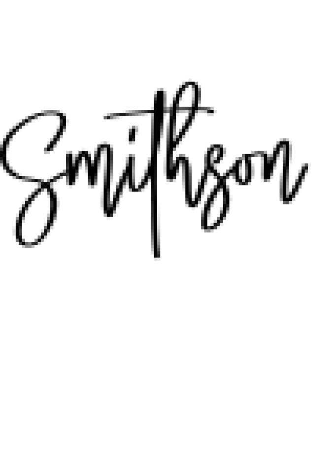Smithson Font Preview