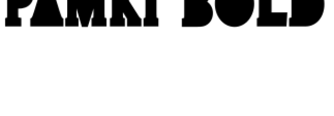 Pamki Font Preview