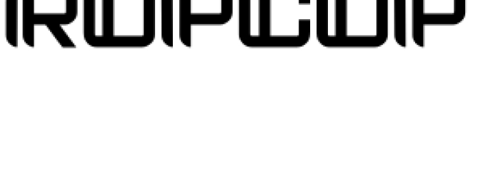 Ropcop Font Preview