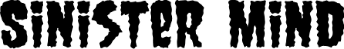 Sinister Mind Font Preview