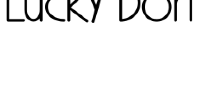Lucky Dori Font Preview
