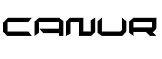 Canur Font Preview