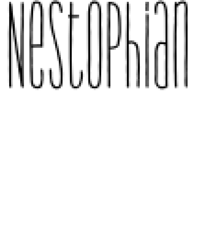 Nestophian Font Preview