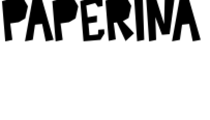 Paperina Font Preview