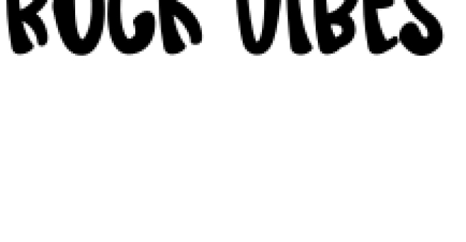 Rock Vibes Font Preview
