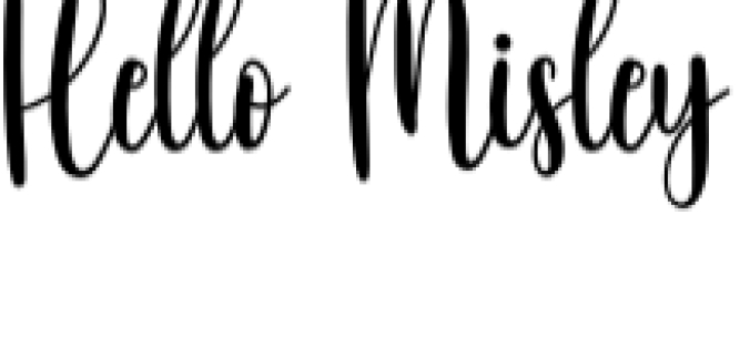 Hello Misley Font Preview