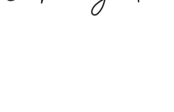 Boho Signature Font Preview