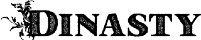 Dinasty Font Preview