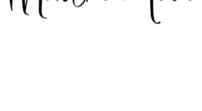Matthew Love Font Preview