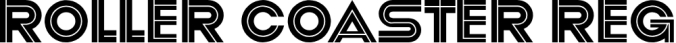 Roller Coaster Font Preview