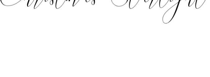 Christmas Starlight Font Preview