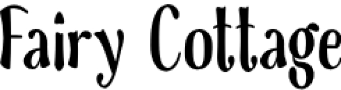 Fairy Cottage Font Preview
