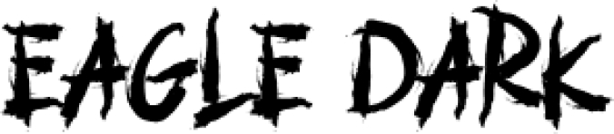 EAGLE DARK Font Preview
