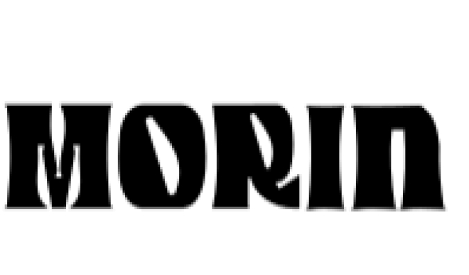 Morin Font Preview