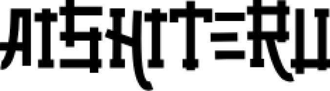 Aishiteru - Font Preview