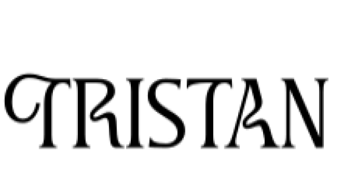 Tristan Font Preview