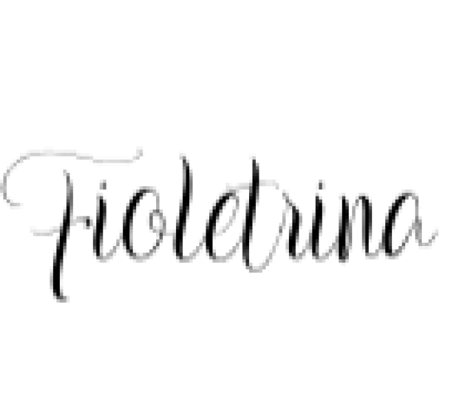 Fioletrina Font Preview